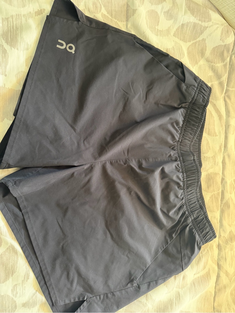 On Running Black Women's Athletic Running Shorts